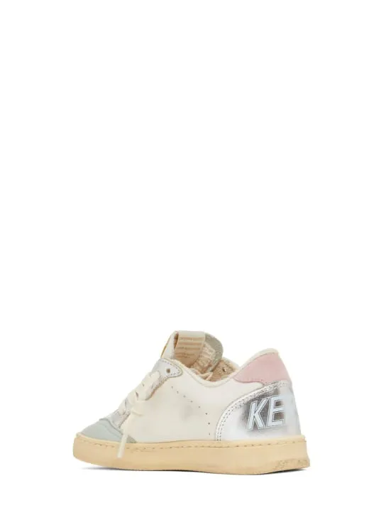 Golden Goose   Ballstar leather lace-up sneakers 