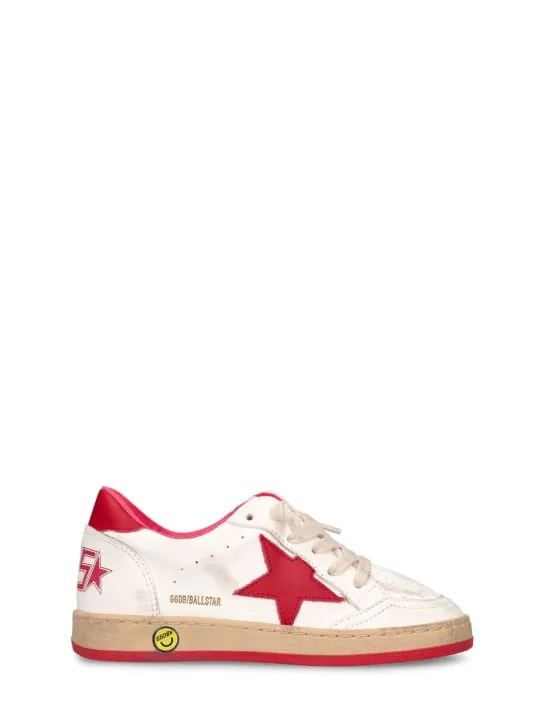 Golden Goose   Ballstar leather lace-up sneakers 