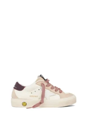 Golden Goose   May leather lace-up sneakers 