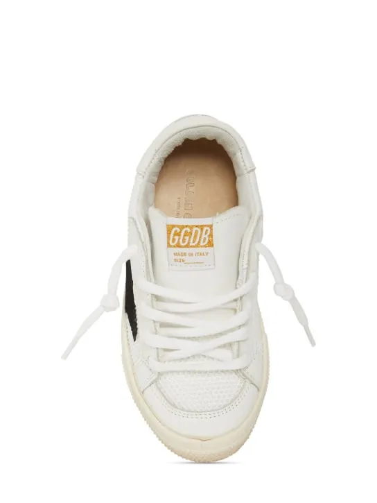 Golden Goose   May leather lace-up sneakers 