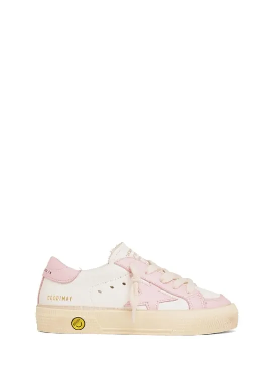 Golden Goose   May leather lace-up sneakers 