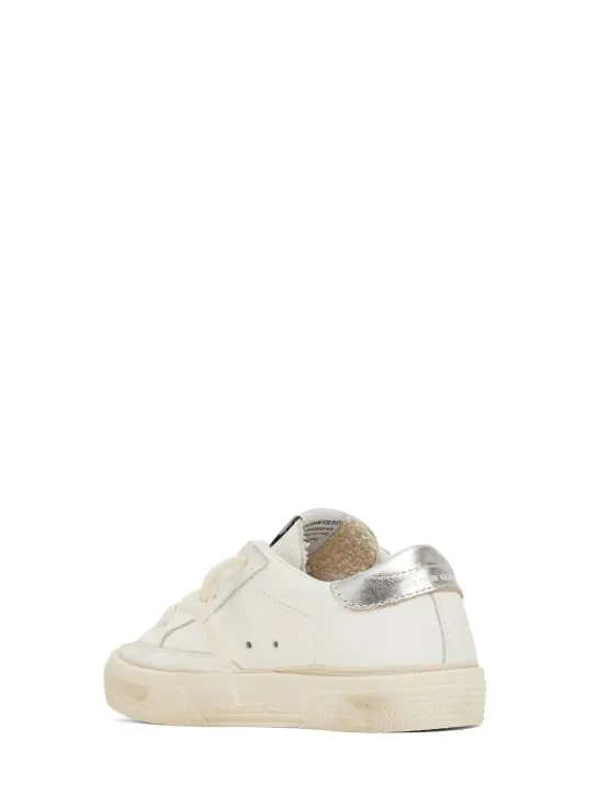 Golden Goose   May leather lace-up sneakers 