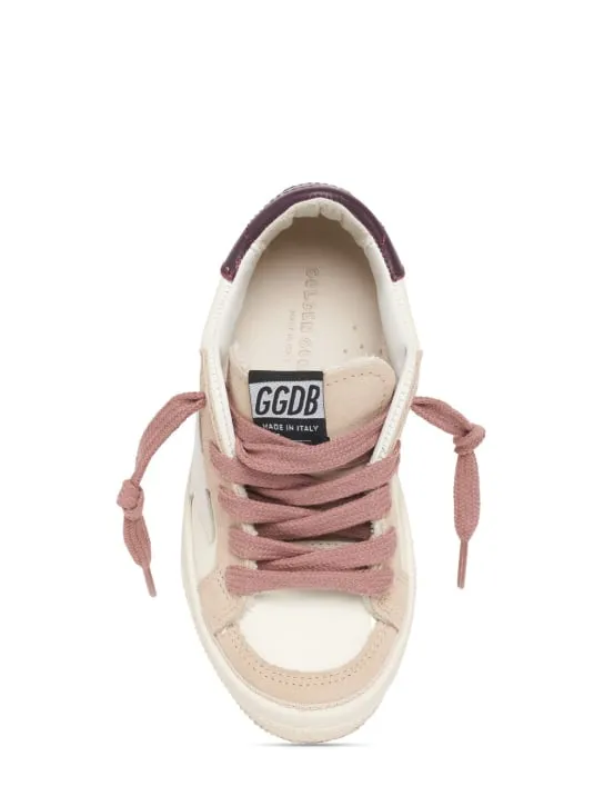 Golden Goose   May leather lace-up sneakers 