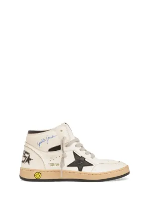 Golden Goose   Sky Star leather lace-up sneakers 