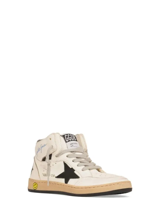 Golden Goose   Sky Star leather lace-up sneakers 