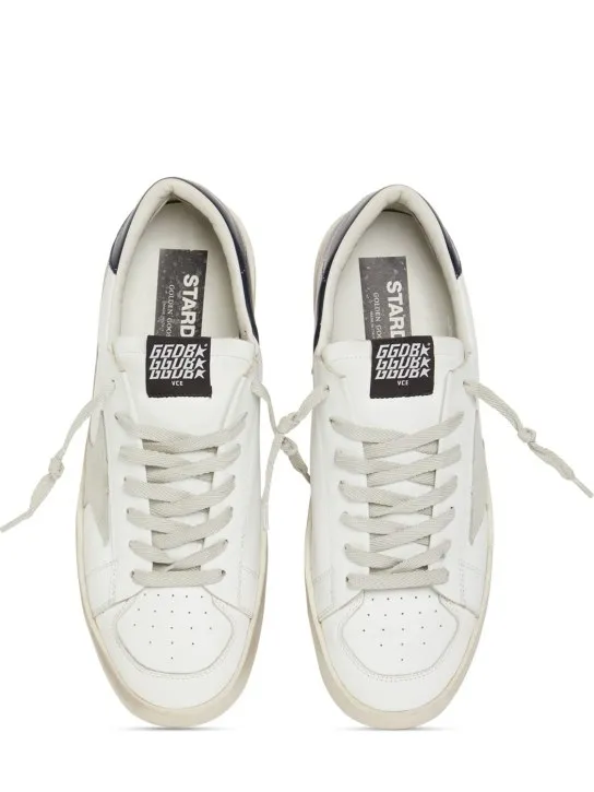 Golden Goose   Stardan leather &amp; suede sneakers 