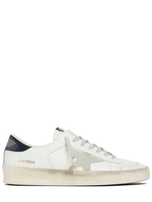 Golden Goose   Stardan leather &amp; suede sneakers 