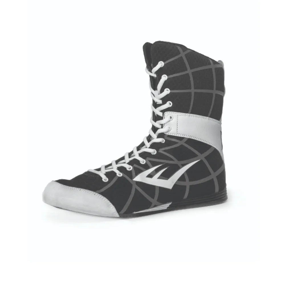 Grid High Top Boxing Shoe