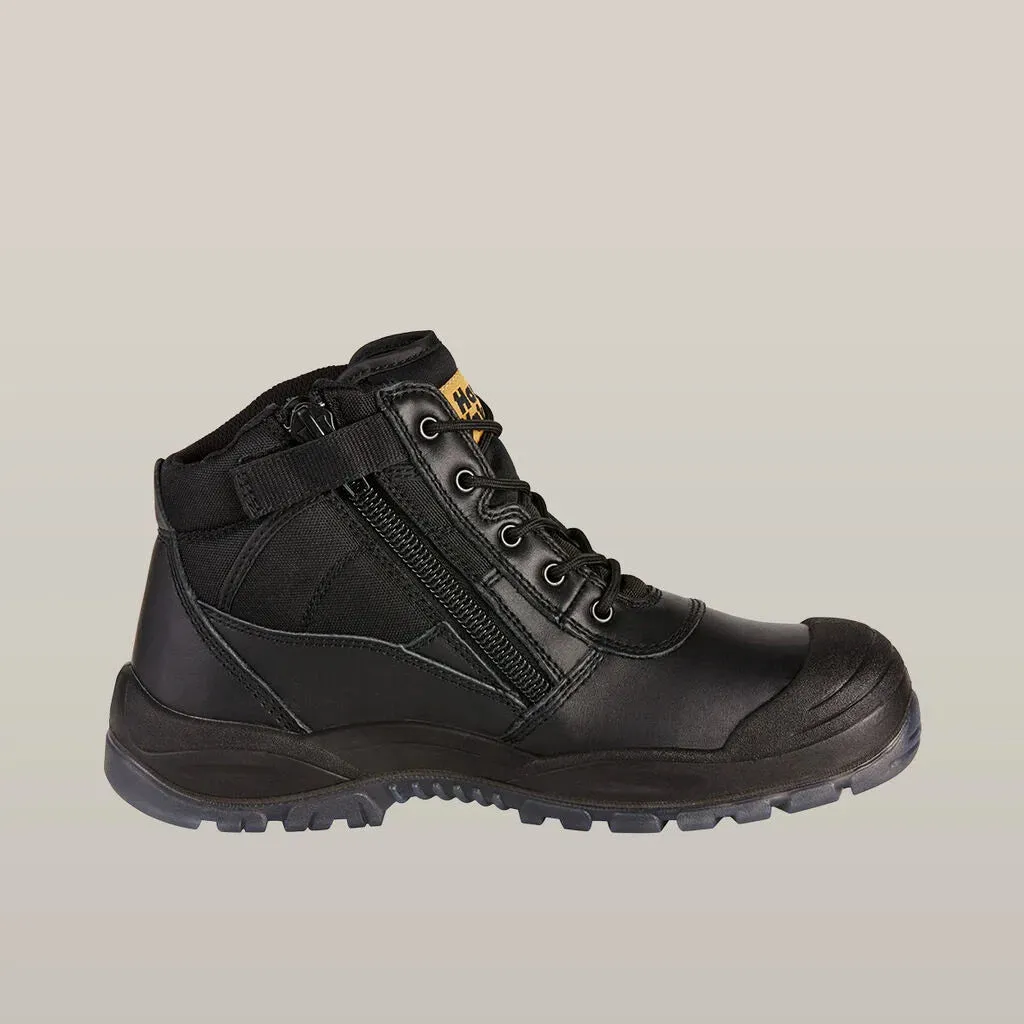 Hard Yakka Utility Zip Sided Steel Toe Safety Boot (Y60125)