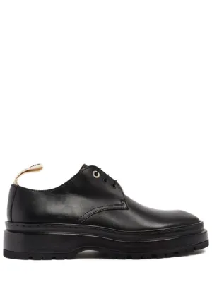 Jacquemus   Les Derbies Pavane leather lace-up shoes 