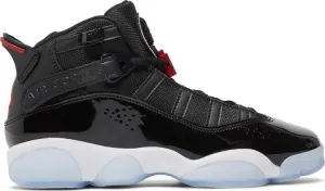 Jordan 6 Rings GS Black Gym Red sneakers, black