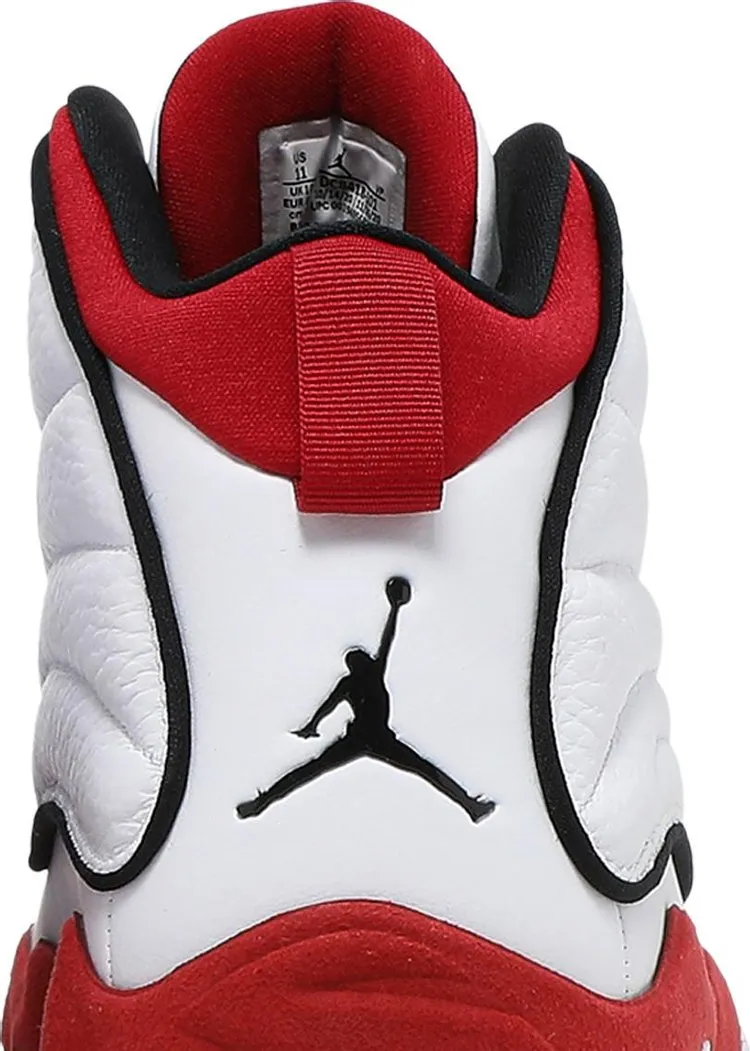 Jordan Pro Strong White Gym Red sneakers, white