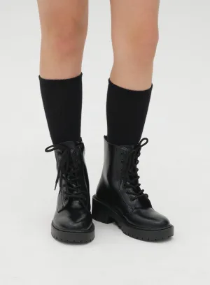 Lace Up Walker Boots