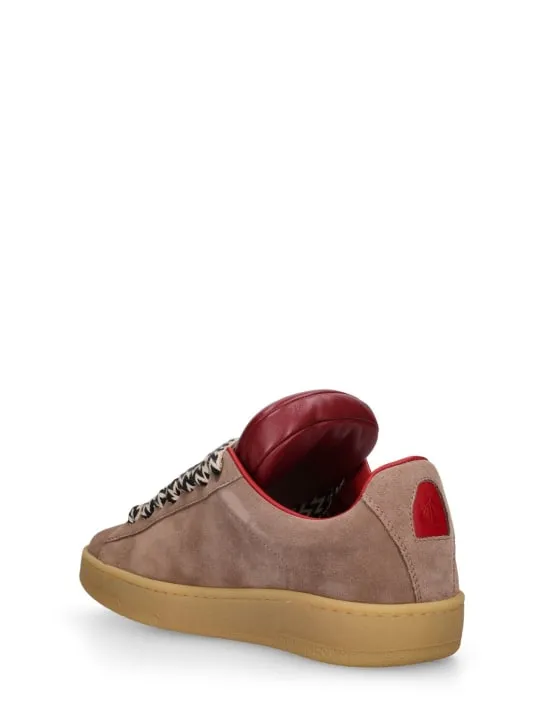 Lanvin   Curb Lite In Full suede sneakers 