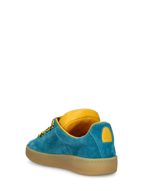 Lanvin   Curb Lite In Full suede sneakers 