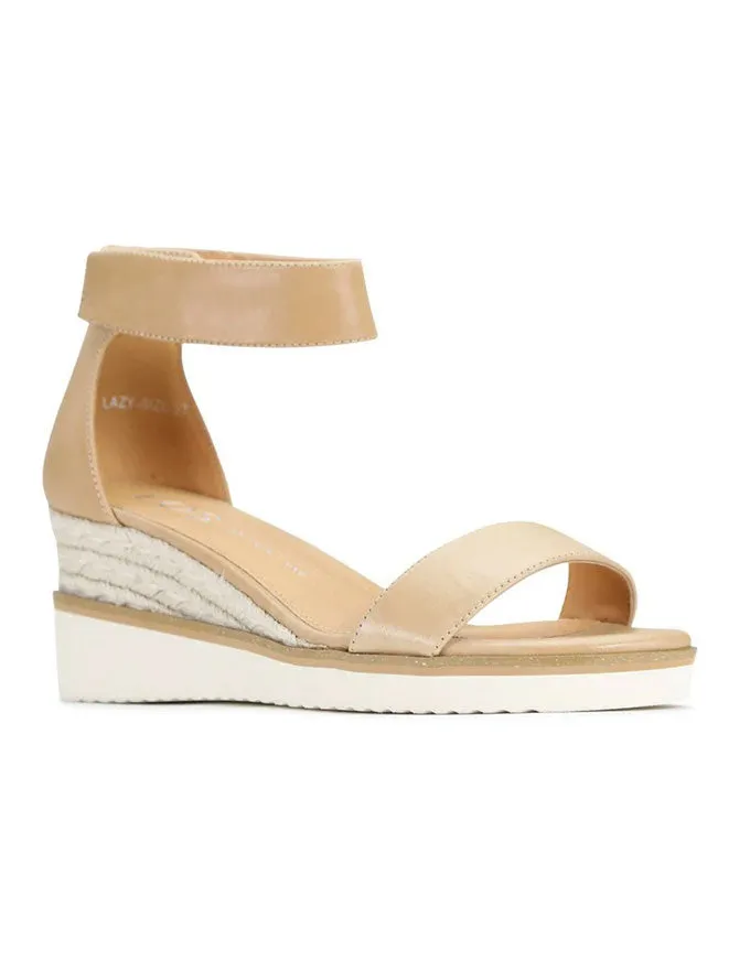 Lazy Wedge Heels Tan