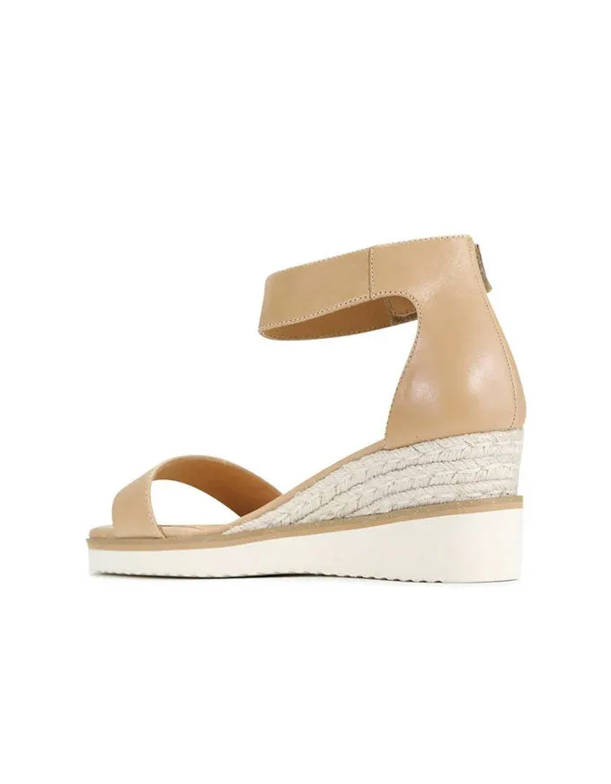 Lazy Wedge Heels Tan