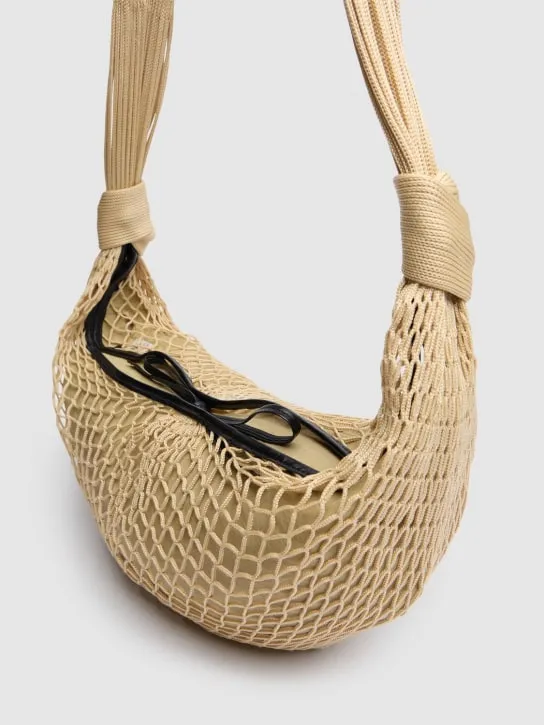 Lemaire   Medium Fortune Croissant Filt net bag 