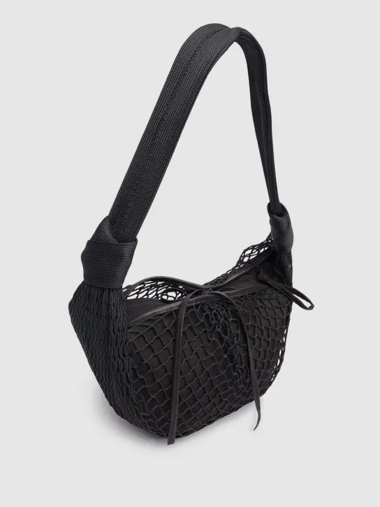 Lemaire   Small Fortune Croissant Filt net bag 