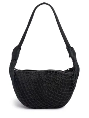 Lemaire   Small Fortune Croissant Filt net bag 