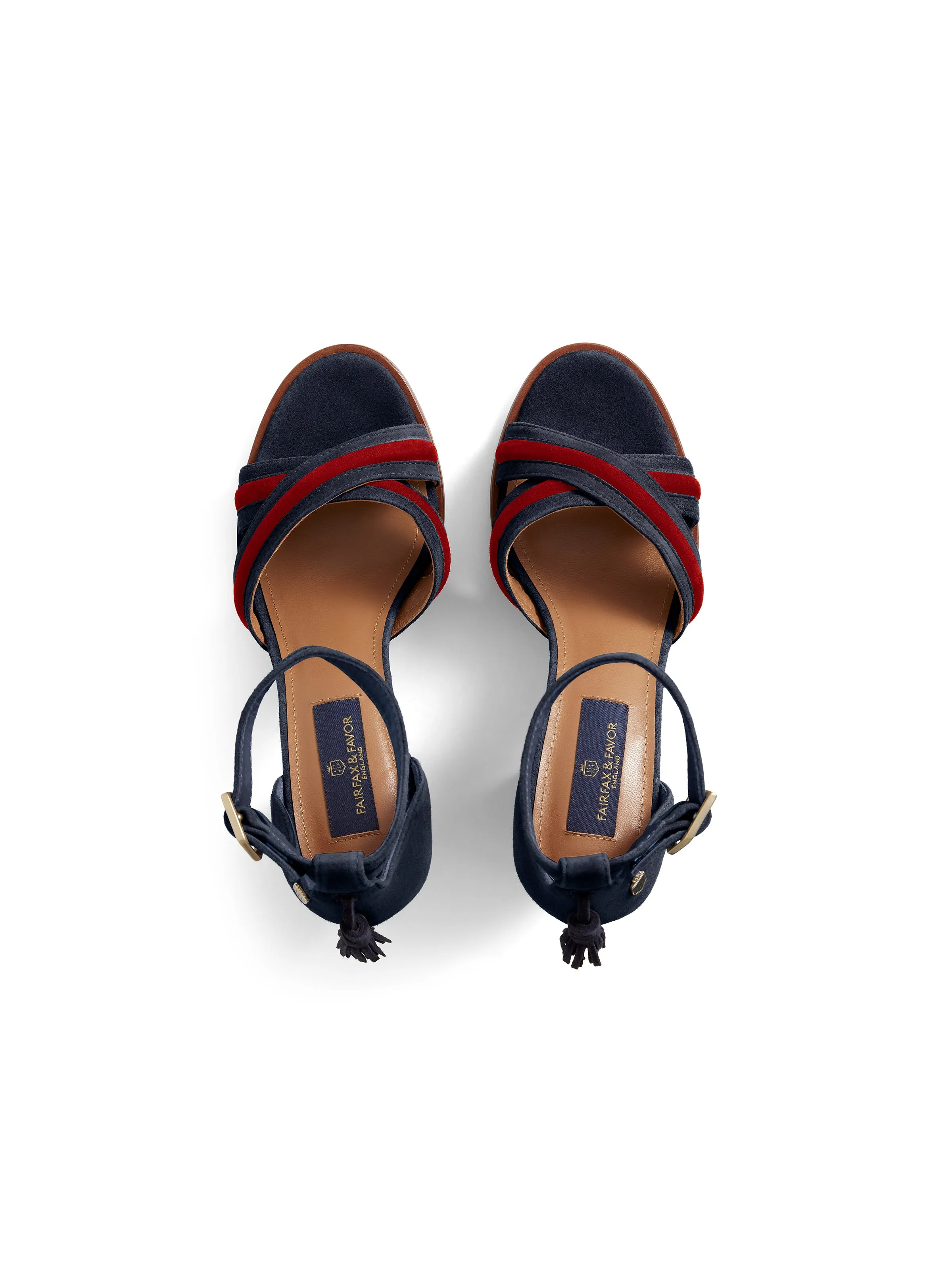 London - Navy & Red