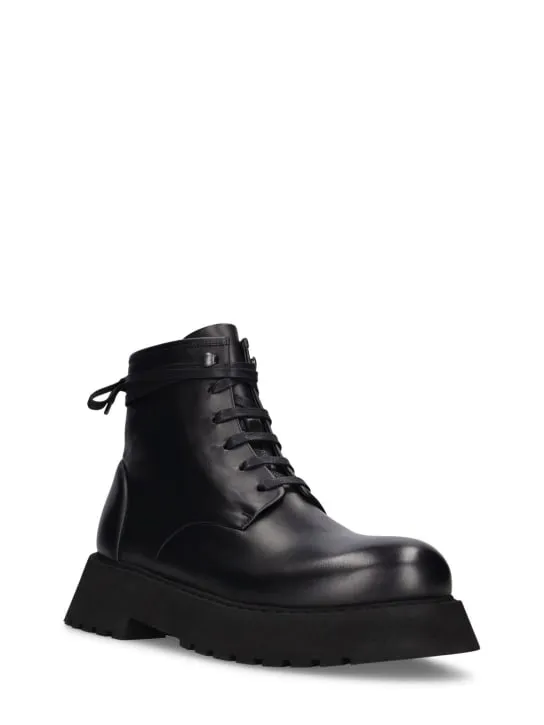 Marsell   Micarro leather lace-up boots 