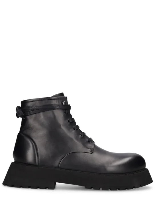 Marsell   Micarro leather lace-up boots 