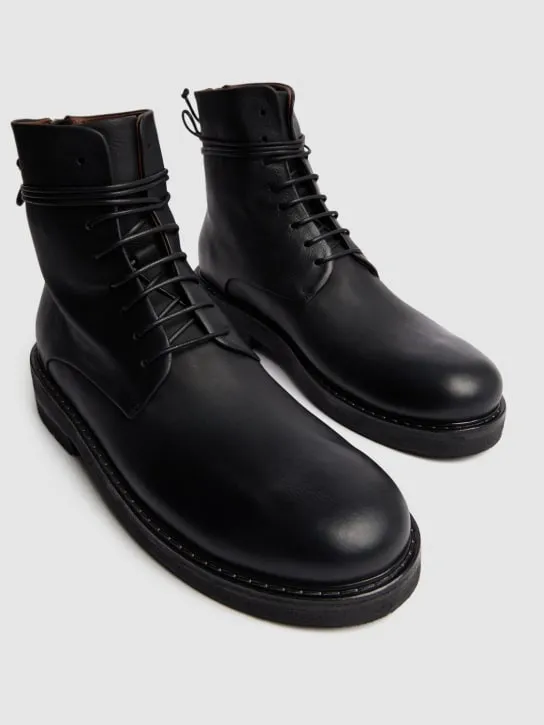 Marsell   Parrucca leather lace-up boots 