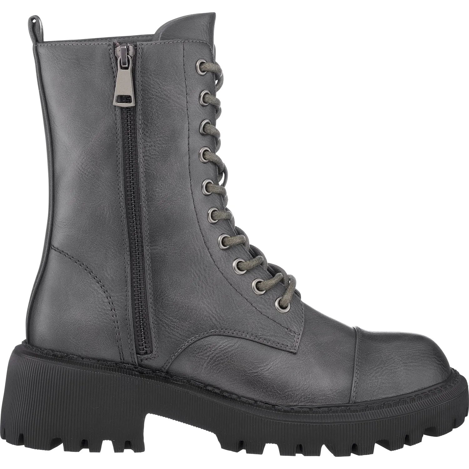 McKay Black Lace-Up Boots