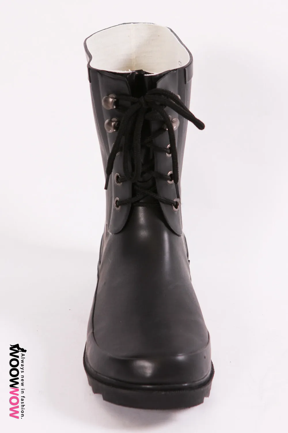 Militar Style Wellington Boots