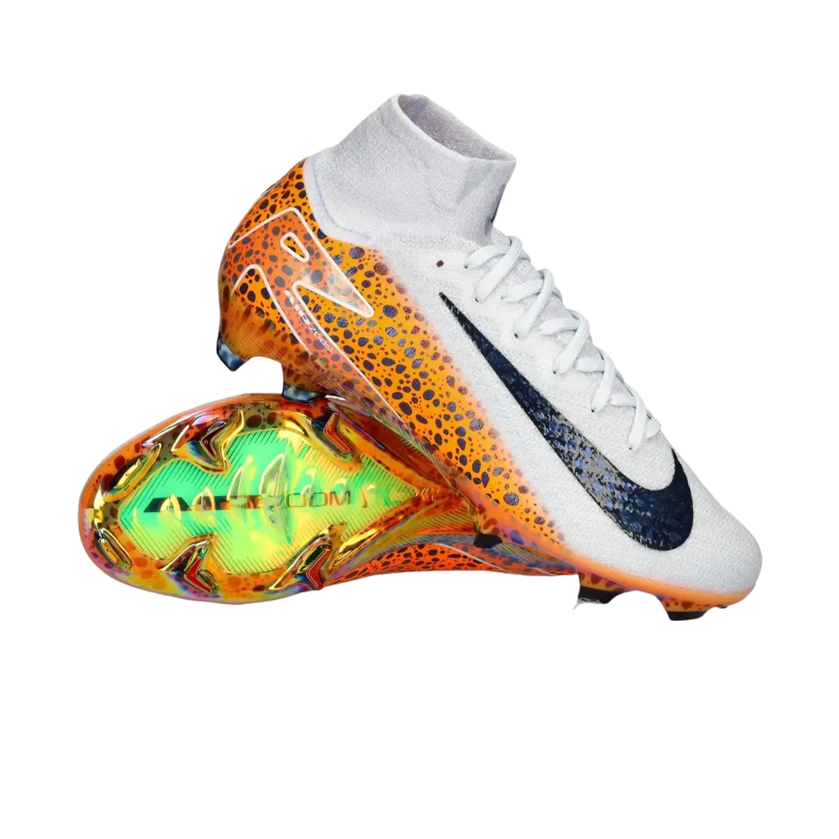 Nike Air Zoom Mercurial Superfly 10 Elite FG White - Goatkits Boots