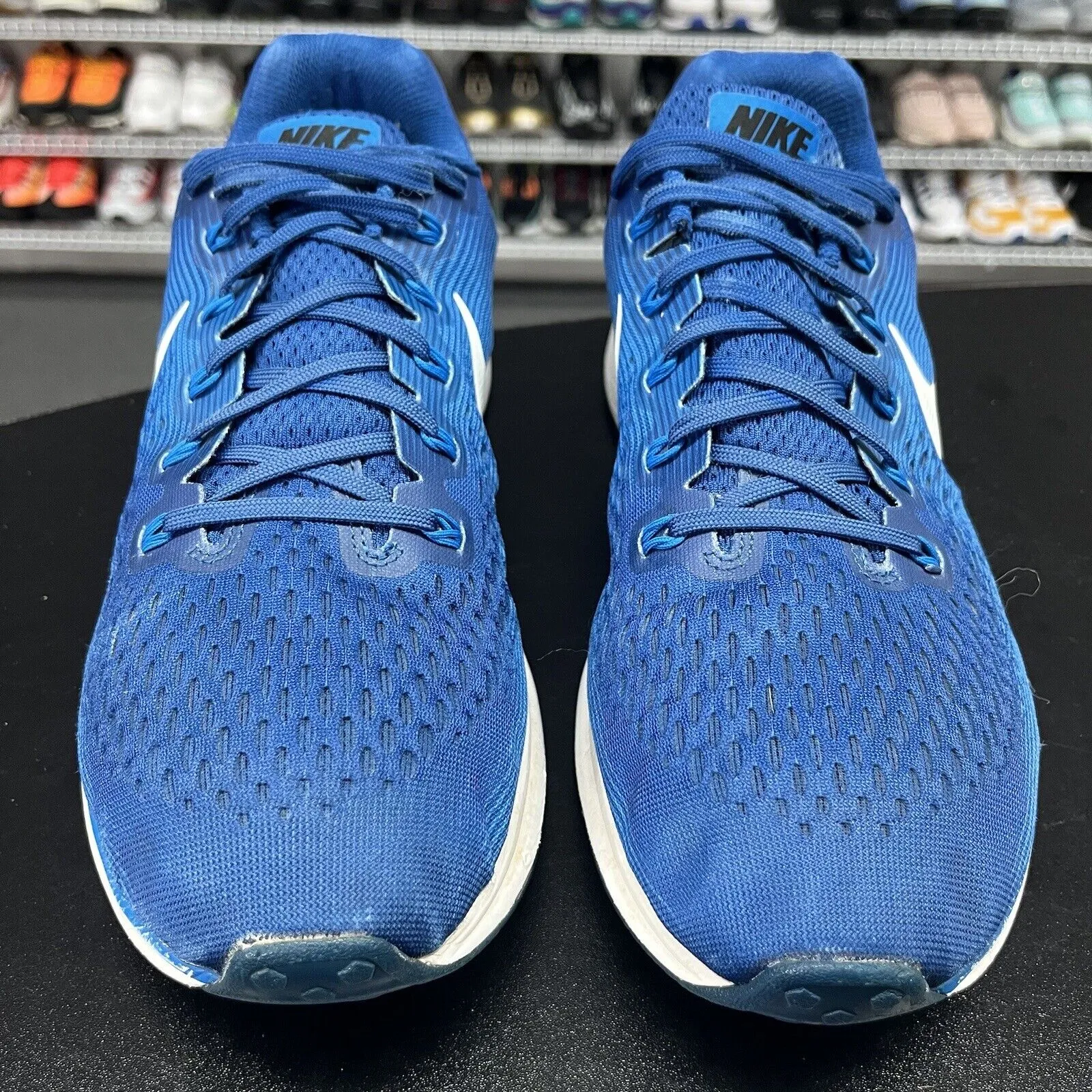 Nike Air Zoom Pegasus 34 'Gym Blue/Nebula' Mesh Shoes  880555-410 Men's Size 12.5