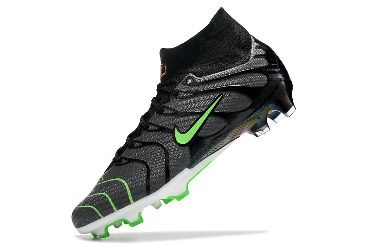 Nike Mercurial Superfly - Onyx Black | Fossil Gray | Shamrock Green - FREE WORLDWIDE SHIPPING