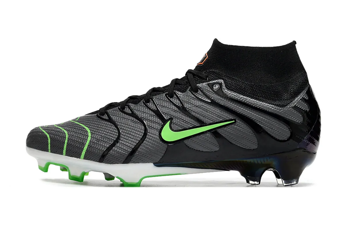 Nike Mercurial Superfly - Onyx Black | Fossil Gray | Shamrock Green - FREE WORLDWIDE SHIPPING