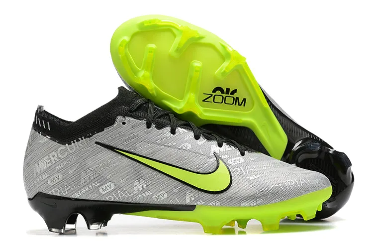 Nike Mercurial Superfly - Silver Gray | Raven Black | Absinthe Green - FREE WORLDWIDE SHIPPING