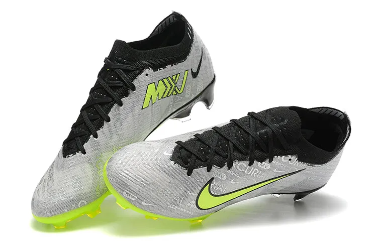 Nike Mercurial Superfly - Silver Gray | Raven Black | Absinthe Green - FREE WORLDWIDE SHIPPING