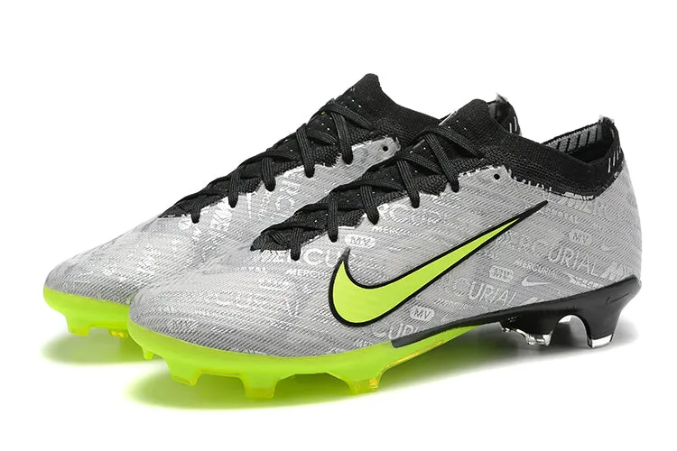 Nike Mercurial Superfly - Silver Gray | Raven Black | Absinthe Green - FREE WORLDWIDE SHIPPING