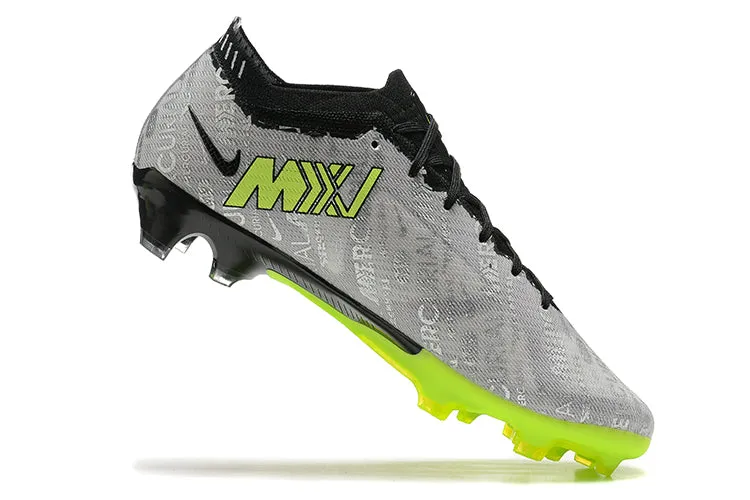 Nike Mercurial Superfly - Silver Gray | Raven Black | Absinthe Green - FREE WORLDWIDE SHIPPING