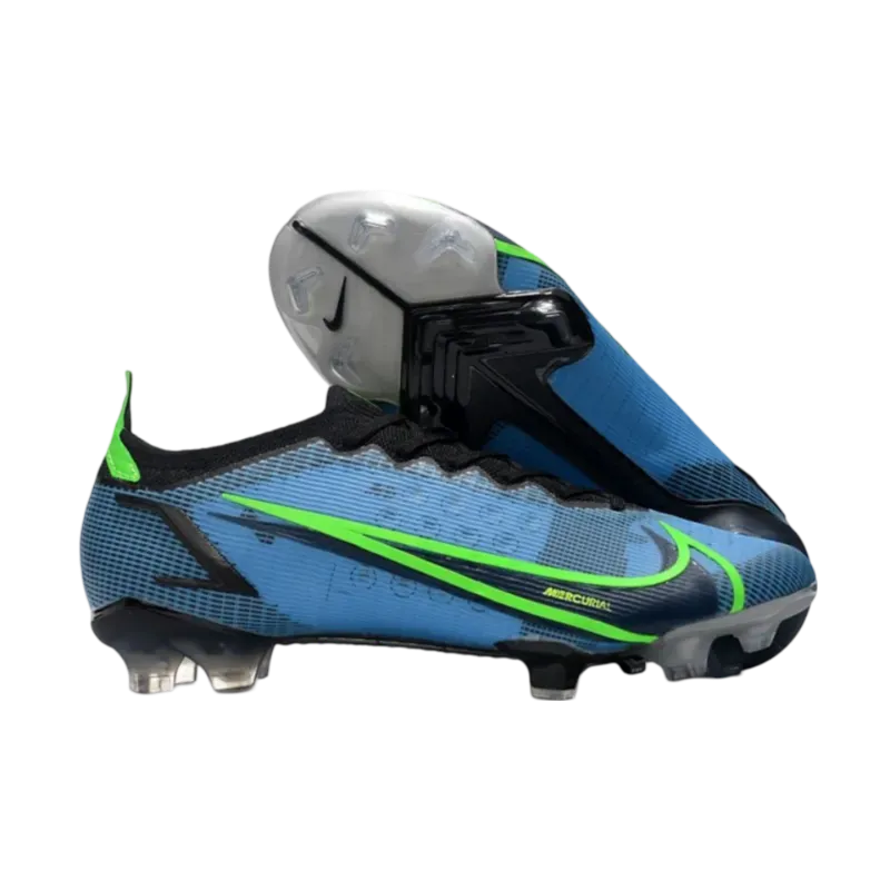 Nike Mercurial Vapor 14 Elite FG Bleu Black Volt - Goatkits Boots