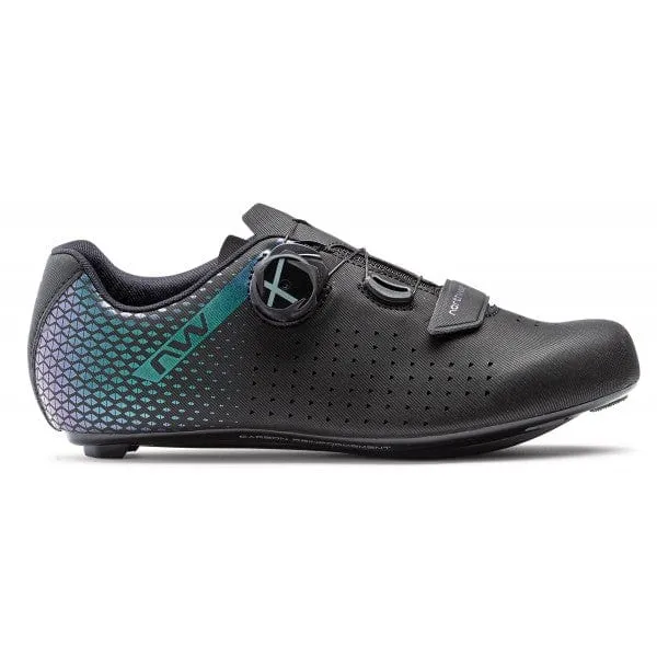 Northwave Core Plus 2 Women's Road Shoes - Black/Iridescent