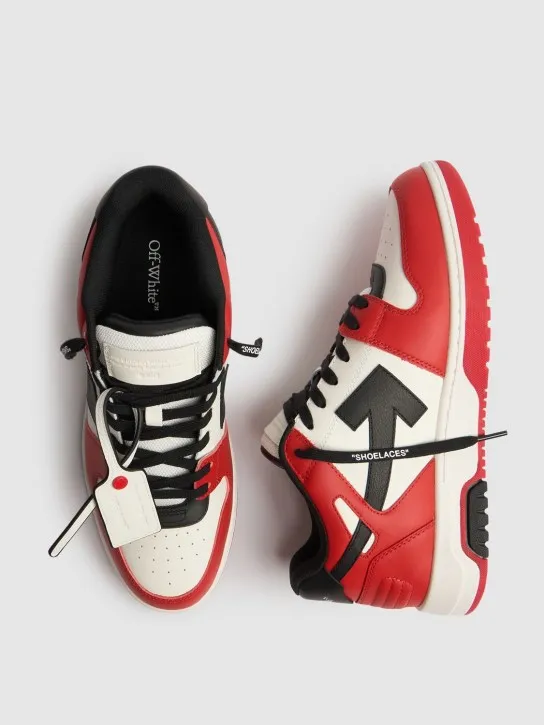 Off-White   Out Of Office leather sneakers 