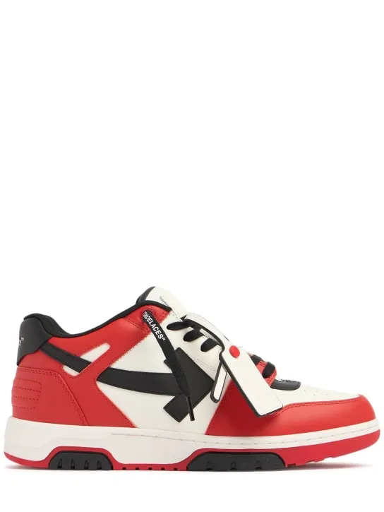 Off-White   Out Of Office leather sneakers 