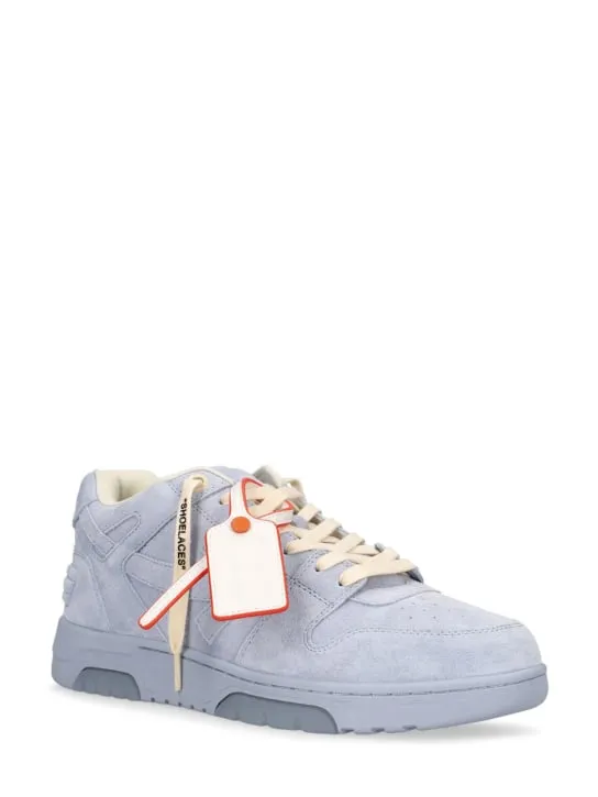 Off-White   Out Of Office suede sneakers 