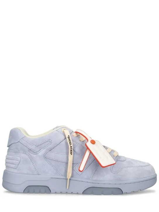 Off-White   Out Of Office suede sneakers 