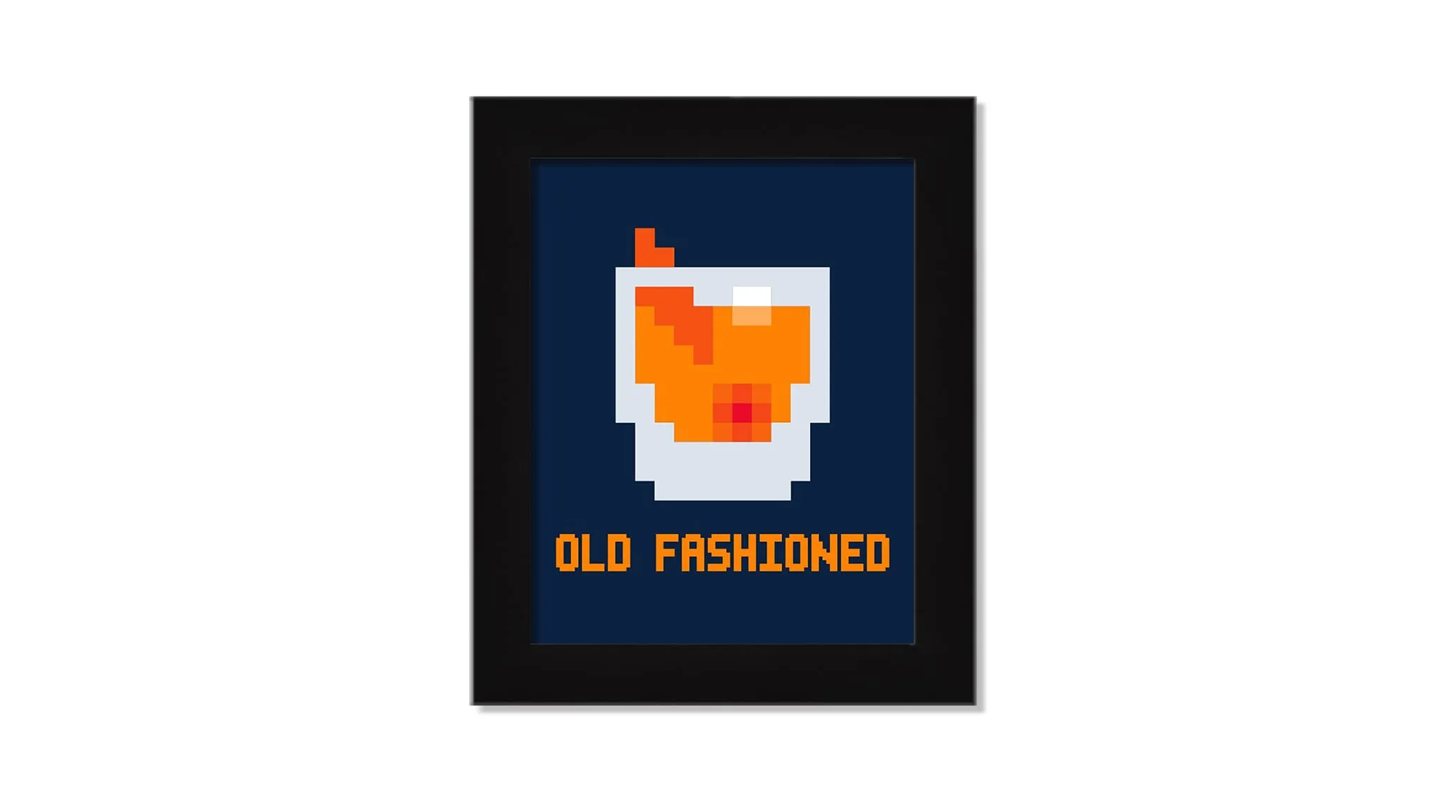 Old Fashioned 8-Bit Wall Art