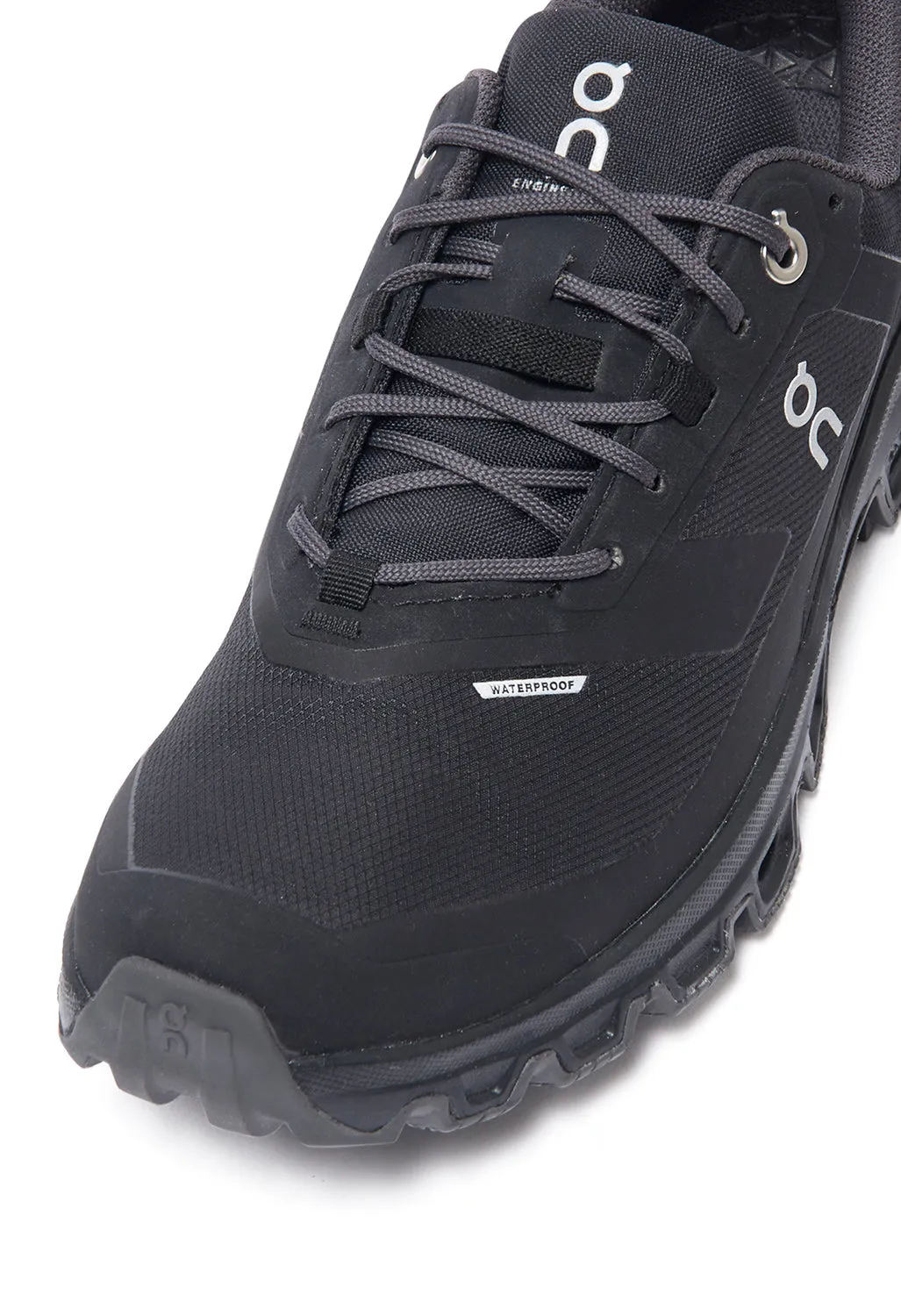 On Cloudventure Waterproof Women's Trail Shoes - Black