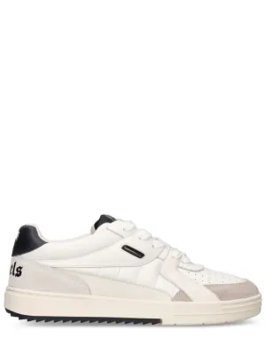 Palm Angels   30mm Palm university leather sneakers 