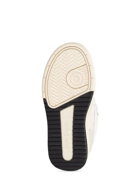 Palm Angels   University leather lace-up sneakers 