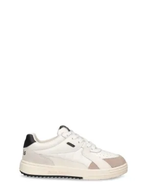 Palm Angels   University leather lace-up sneakers 