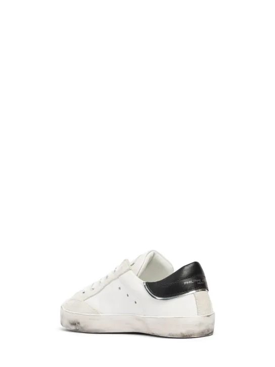 PHILIPPE MODEL   Paris leather lace-up sneakers 